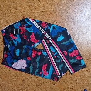 Pink Dolphin Men's Japanese Garden Track Pants Size M NWT